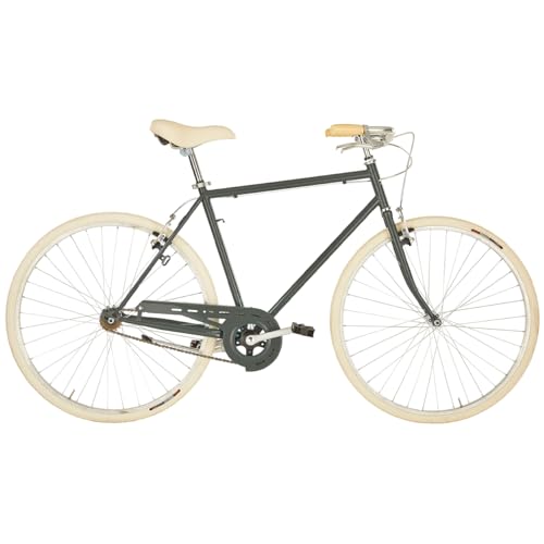 Alpina Bike Bicicletta Uomo 1v L'EGO, Grigio, 28', Acciaio