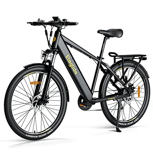 Eleglide Bicicletta Elettrica, T1, 27,5' bici elettrica con 13Ah rimovibile Li-Ion Battery, display LCD, 7 velocità, bici trekking elettrica per adolescenti e adulti, 50Nm