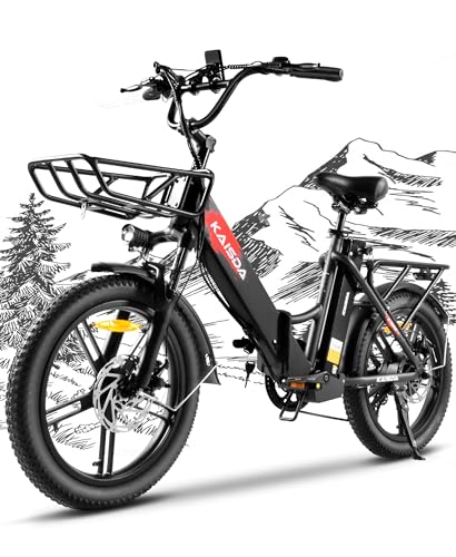 KAISDA Bicicletta Elettrica Pieghevole 20 Pollici,7 Velocità da 36V 20.8Ah E-Bike Batteria Rimovibile,Bici Elettrica Uomo Donna,Autonomia di 90 km